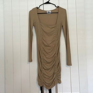 Ruched Bodycon Dress
